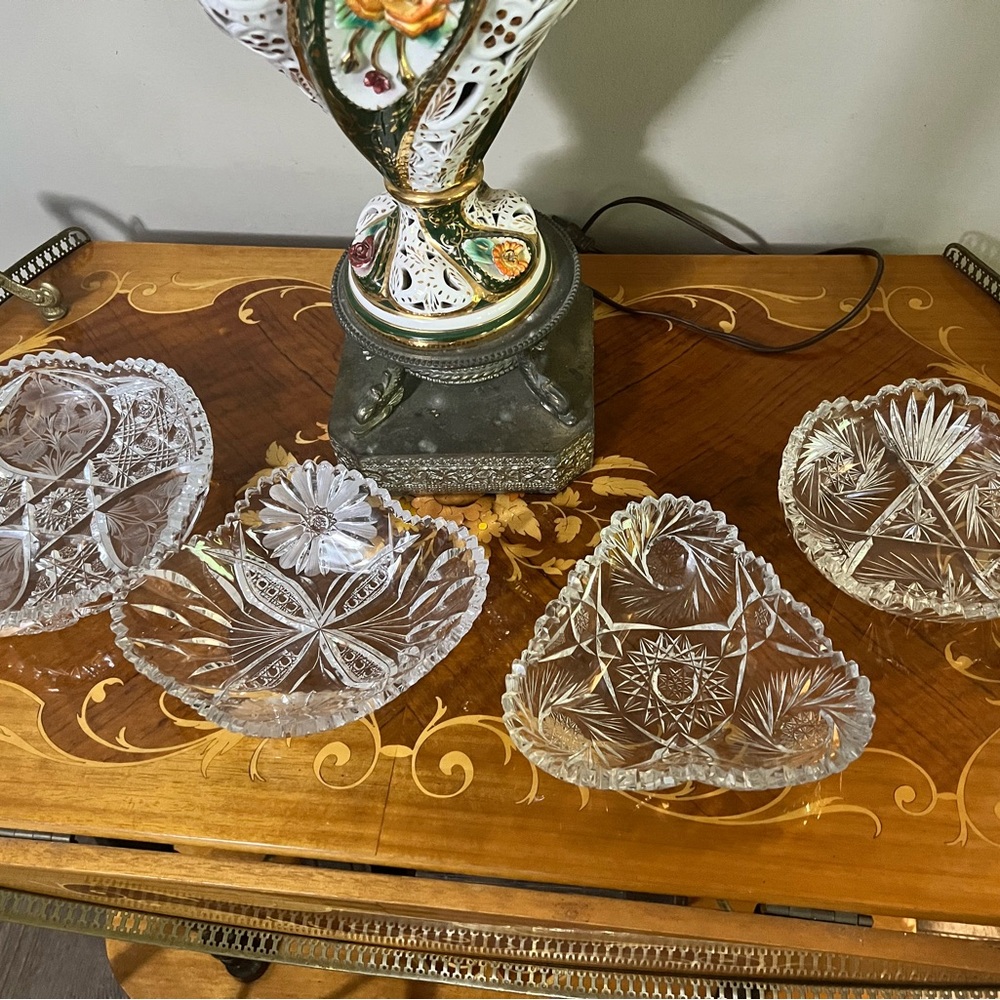 Elegant Crystal Dish Set